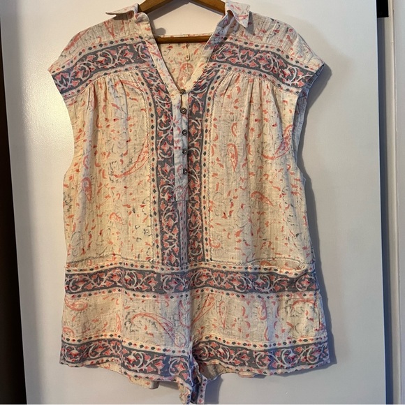 NWOT Free People Telly Romper - Picture 5 of 5